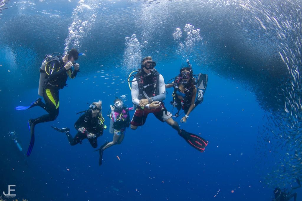 PADI divemaster Ben Meerhaeghe