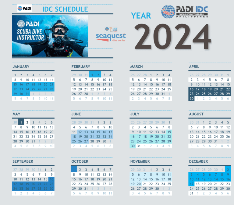 IDC Calendar 2024